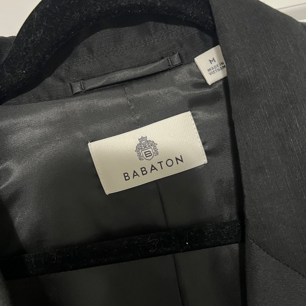 Babaton New Agency Linen Blazer M - Picture 6 of 11